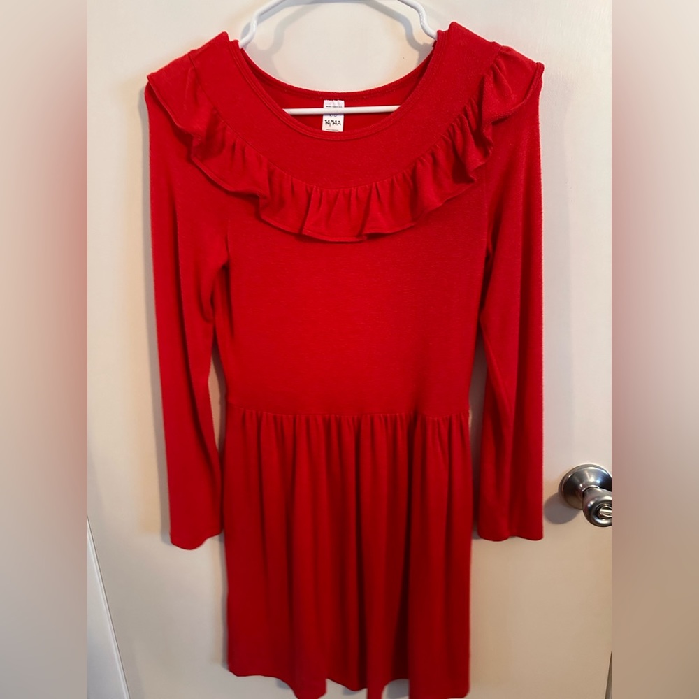 NWOT Red Winter Dress
